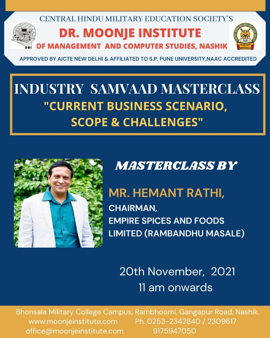 Industry Samvaad Mastercl
