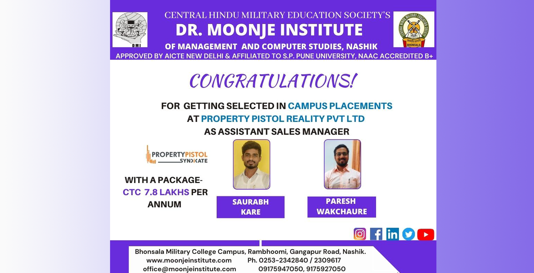 Prominent Placements