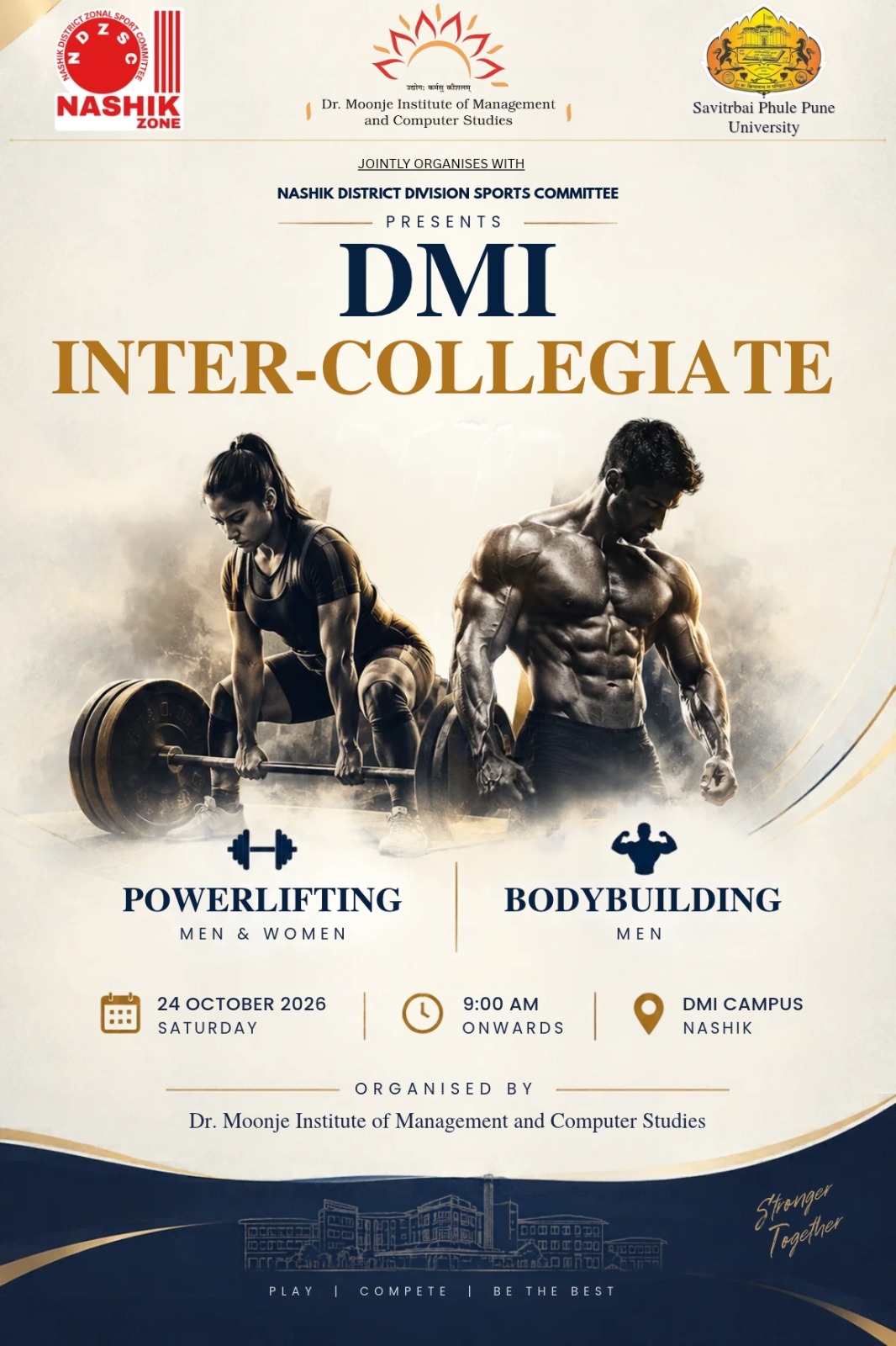 Inter Collegiate-Powerliftiung and Bodybuilding