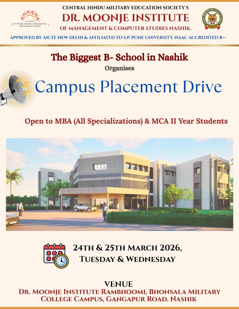 Placement drive 24-3-26