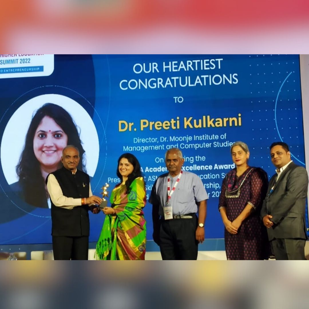 Excellance award by ASMA - Dr.Preeti Kulkani