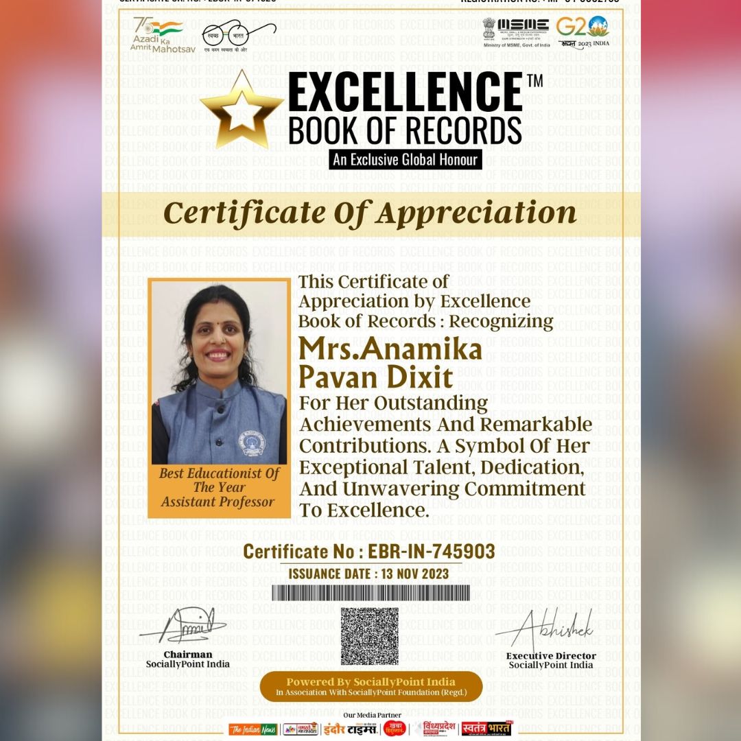 Eccellence Book of Records